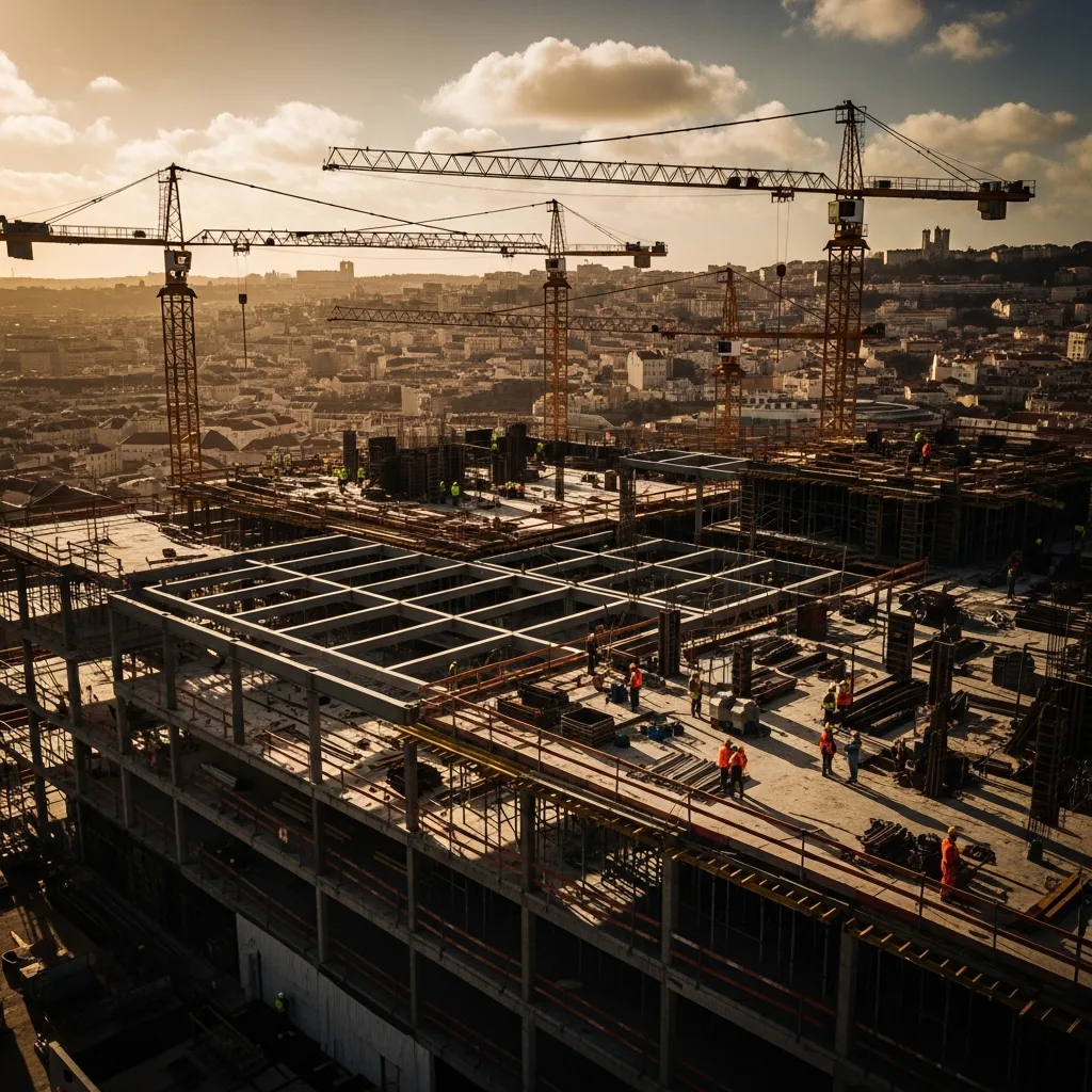 Construção moderna em Portugal